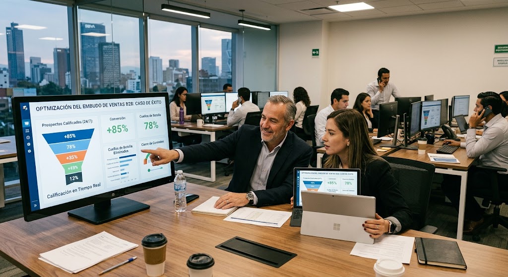 agente de ventas B2B 